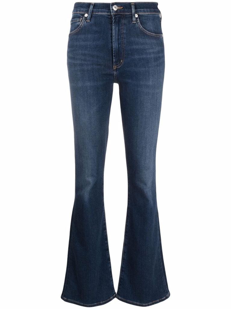 NA Blue flared jeans with gradient