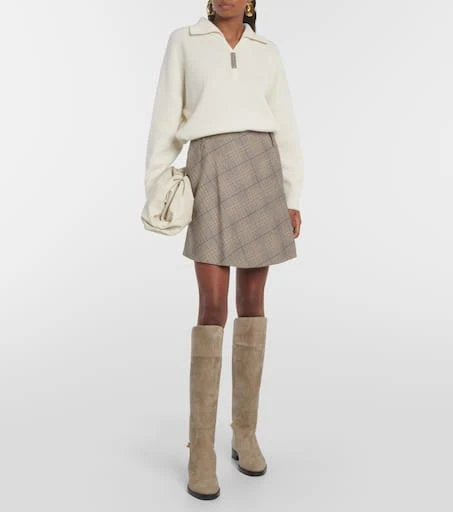 Jimmy Choo Nell suede knee-high boots 2