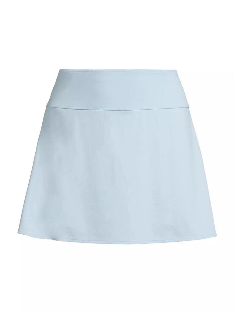 Zero Restriction Kimberly Pleated-Back Miniskirt 1