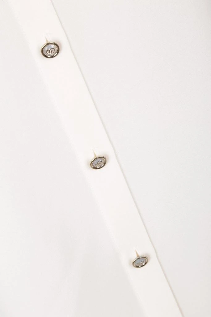 Salvatore Ferragamo Ferragamo Pleated Collared Button-Up Shirt 4