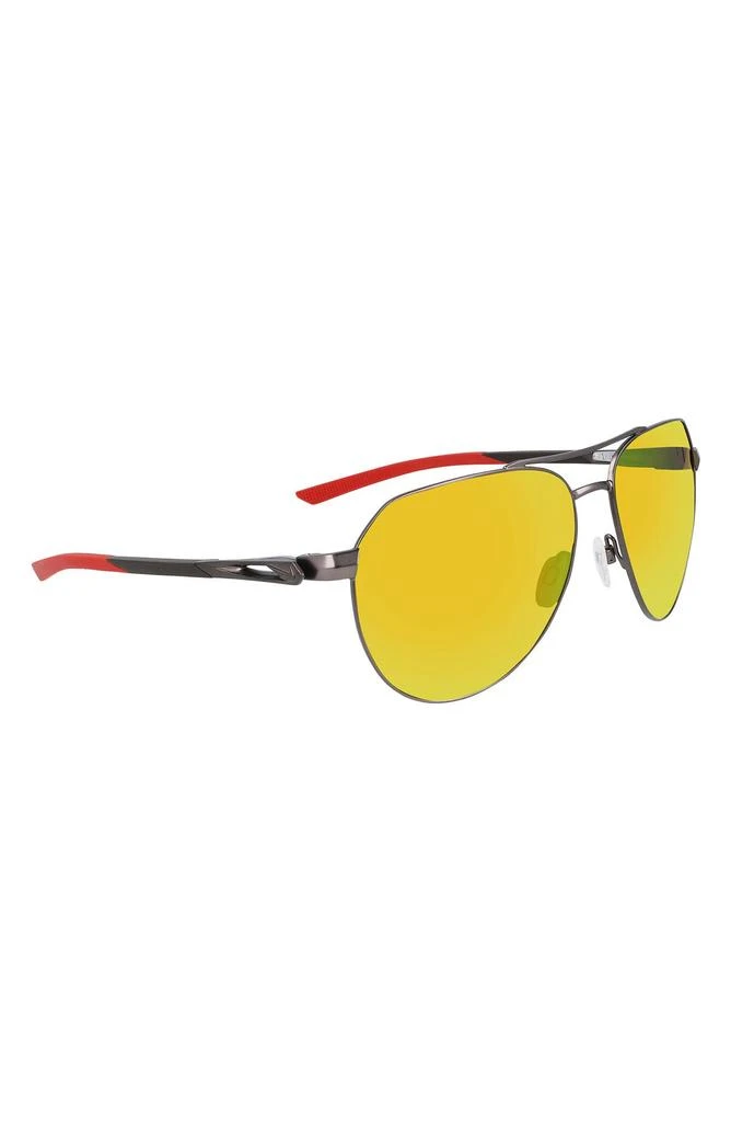 NIKE Club Nine 60mm Polarized Aviator Sunglasses 3