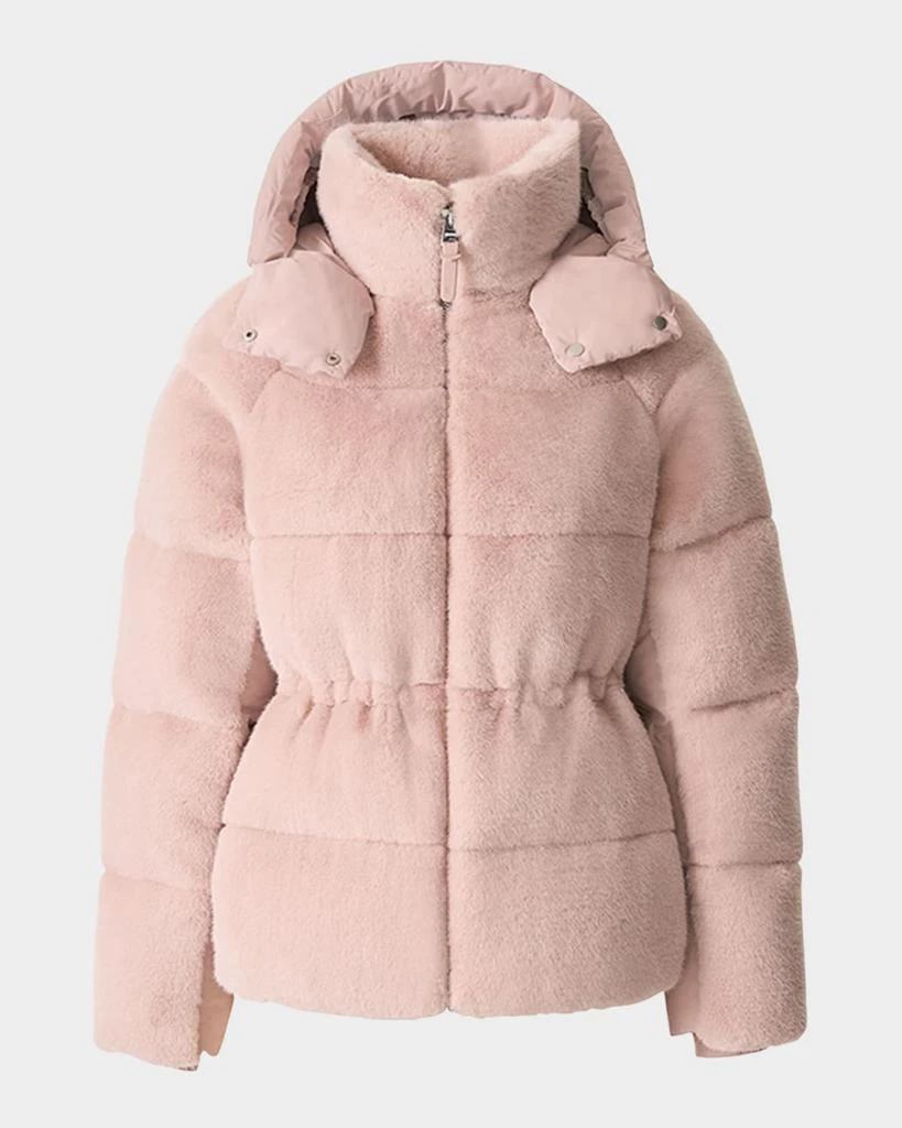 Mackage Cassidy Quilted Down Jacket with Removable Hood