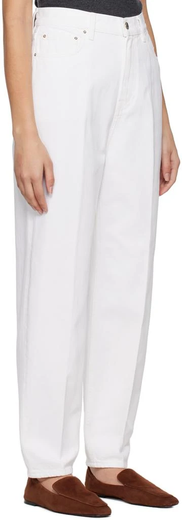 Totême White Tapered Jeans 2