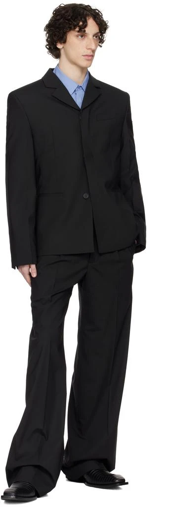 032c Black '032c Office Attire' Suit Blazer 5