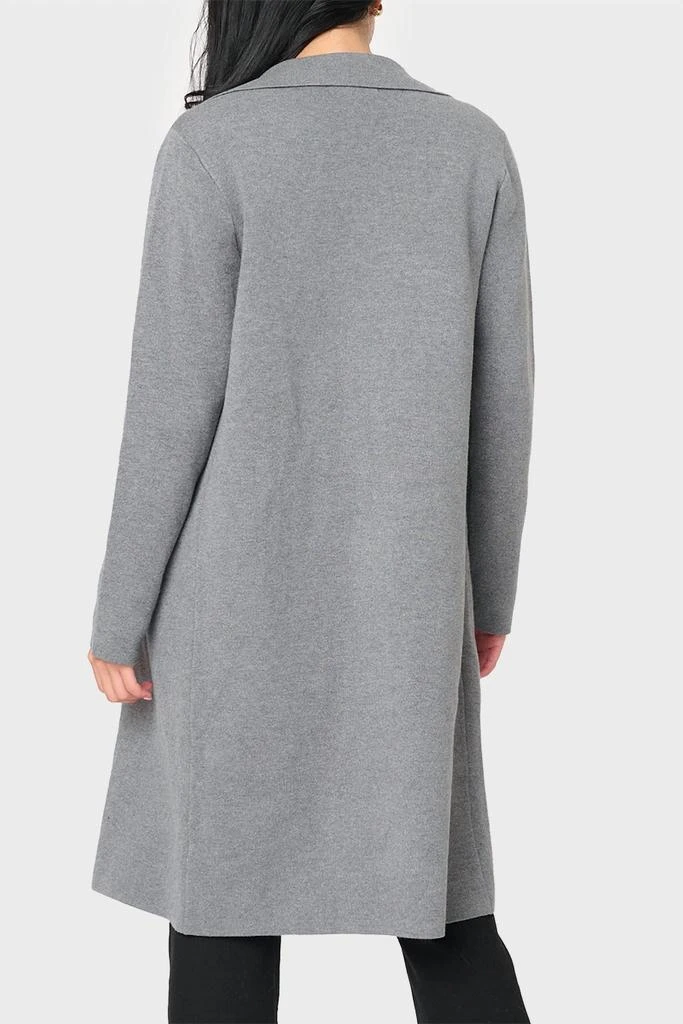 By Design By Design - Notch Collar Double Knit Long Cardigan 3