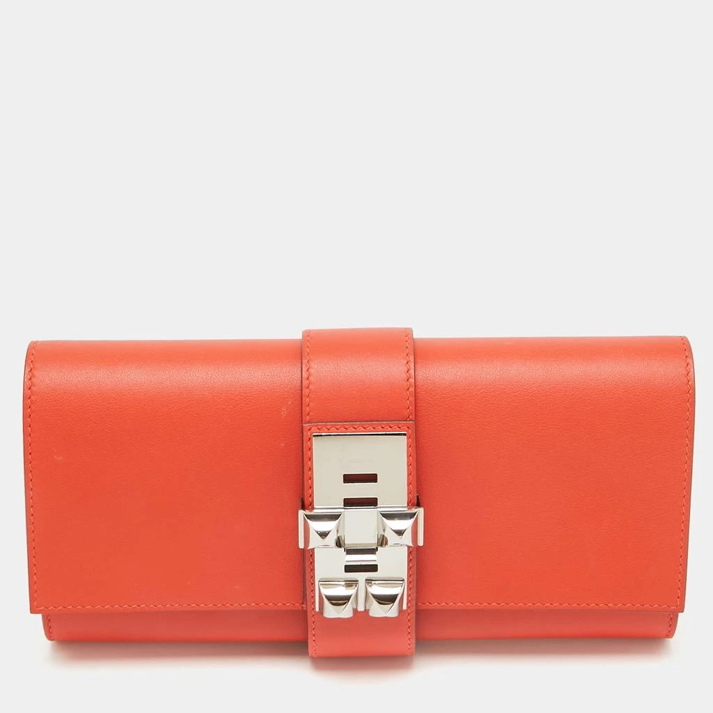 Hermes Hermès Capucine Swift Leather Medor Clutch 23 1
