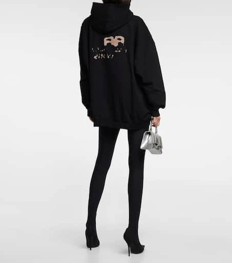 Balenciaga Oversized cotton hoodie 3