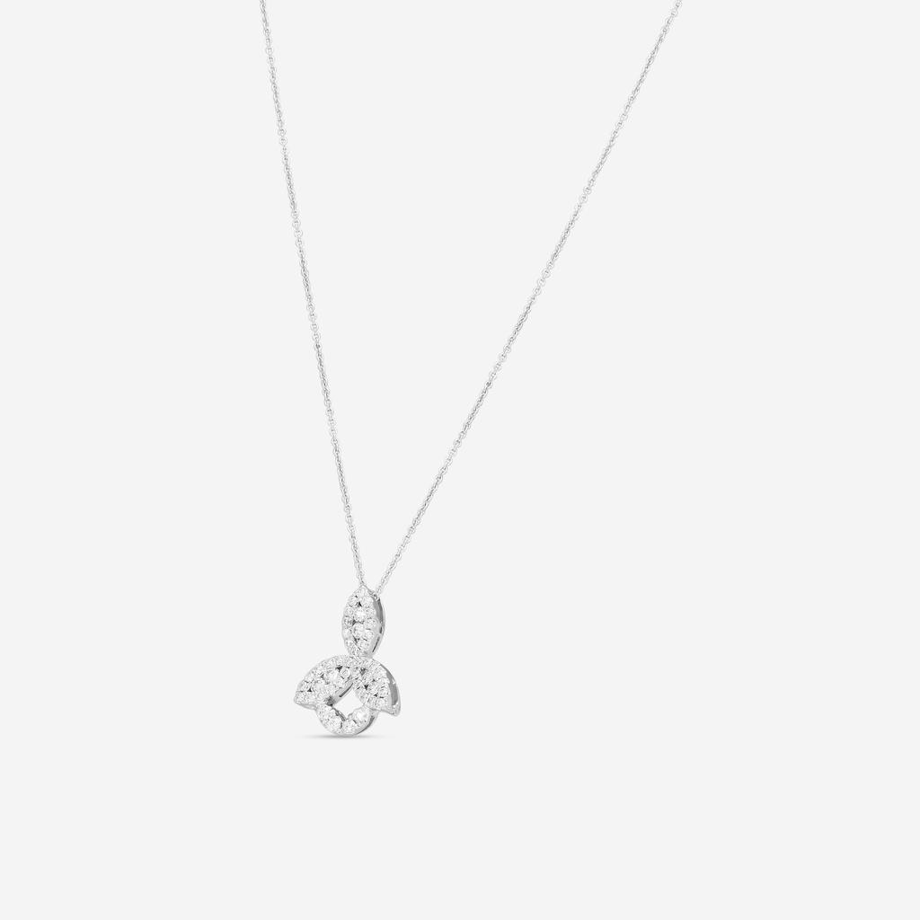 Roberto Coin Roberto Coin 18K White Gold Diamond Pendant Necklace 9991142AWCHX2