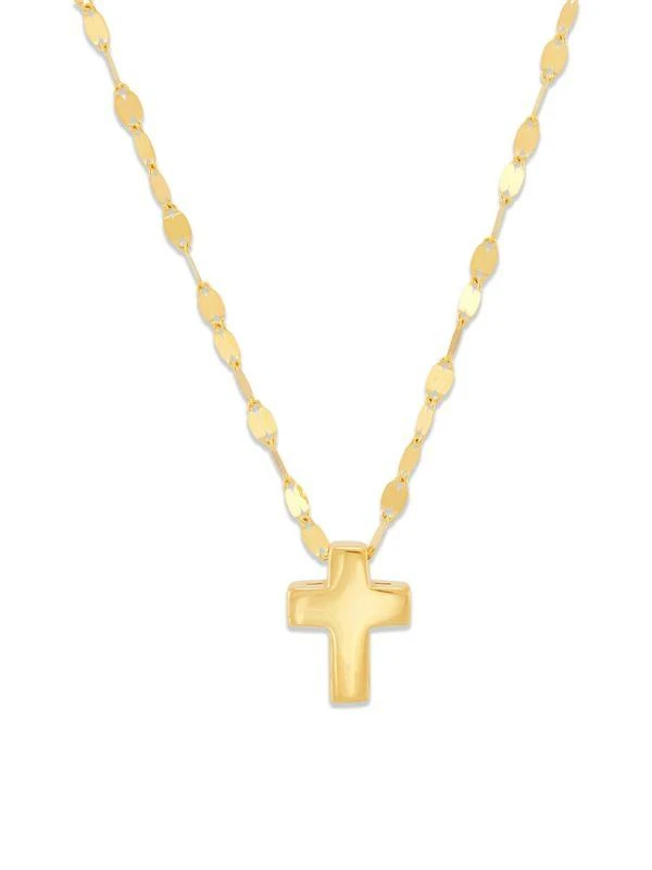 Saks Fifth Avenue 14K Yellow Gold Pendant Necklace 1