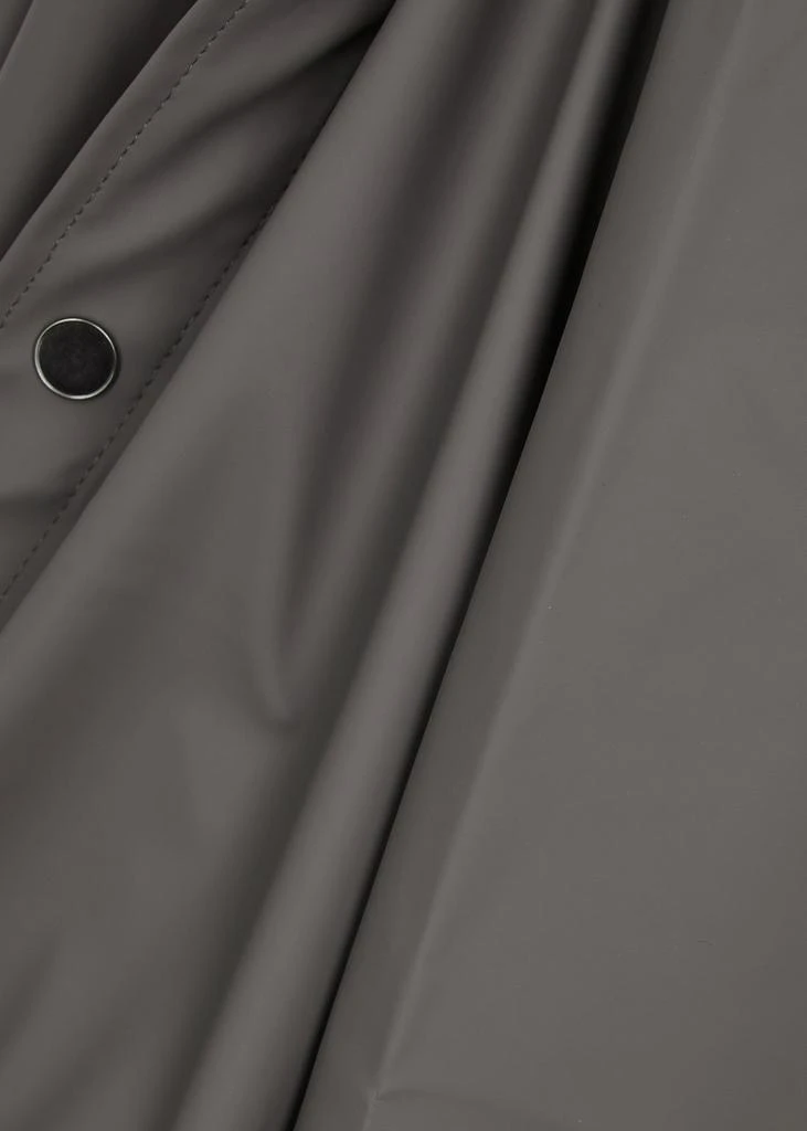 RAINS Short matte rubberised raincoat 5