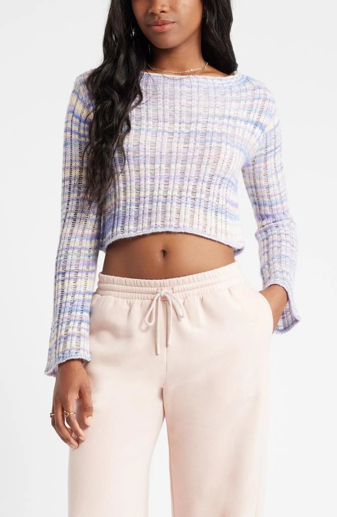 BP. Space Dye Crop Sweater 1