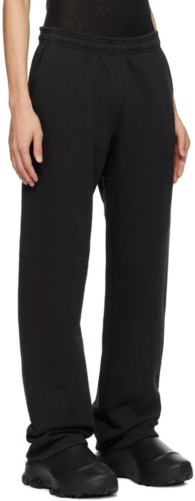 Entire Studios Black Straight-Leg Sweatpants 2