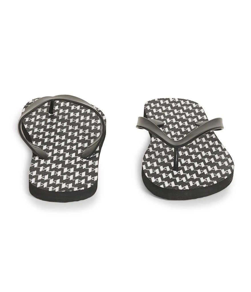 Karl Lagerfeld Paris MENS FLIP FLOP KL MONOGRAM 5