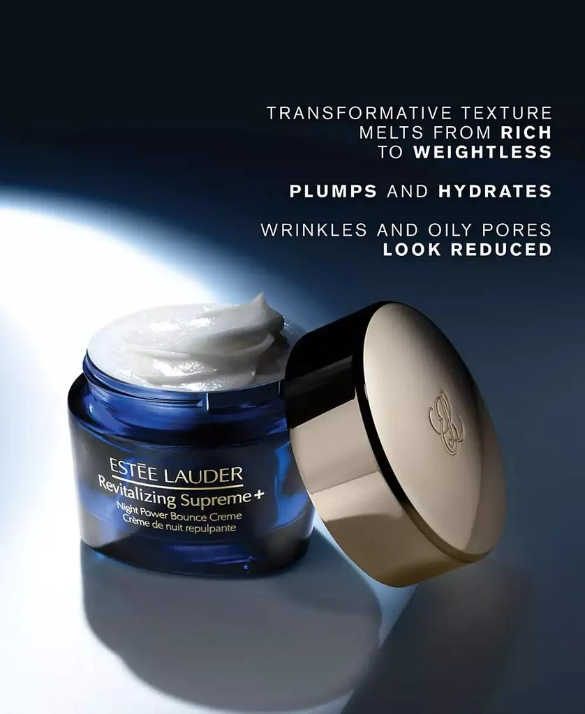 Estée Lauder Revitalizing Supreme+ Night Power Bounce Cream Moisturizer with Peptides, 1.7 oz. 10