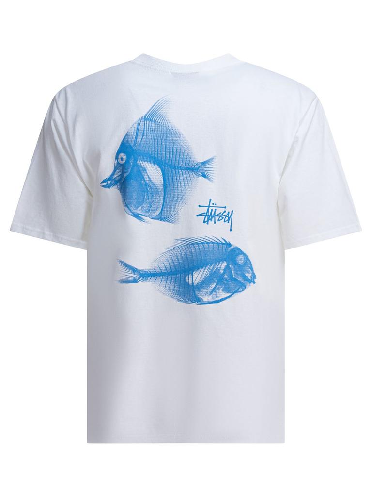 STUSSY Stüssy Logo-Printed Crewneck T-Shirt