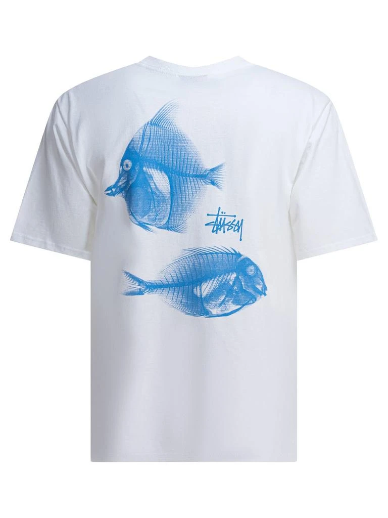 STUSSY Stüssy Logo-Printed Crewneck T-Shirt 2