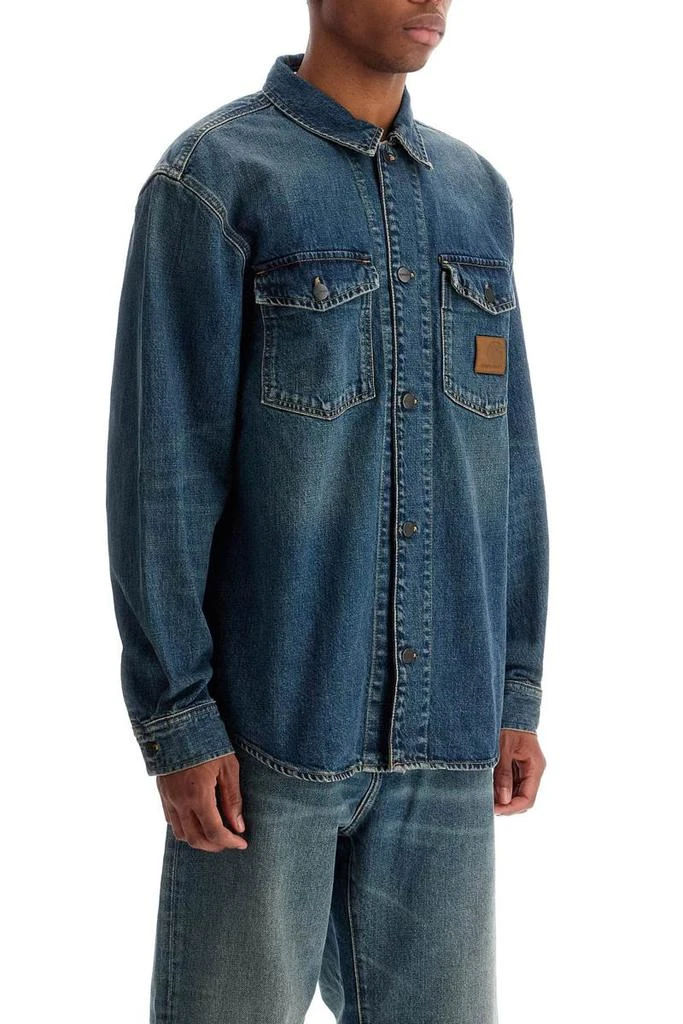 Carhartt WIP lincoln denim shirt for men 2