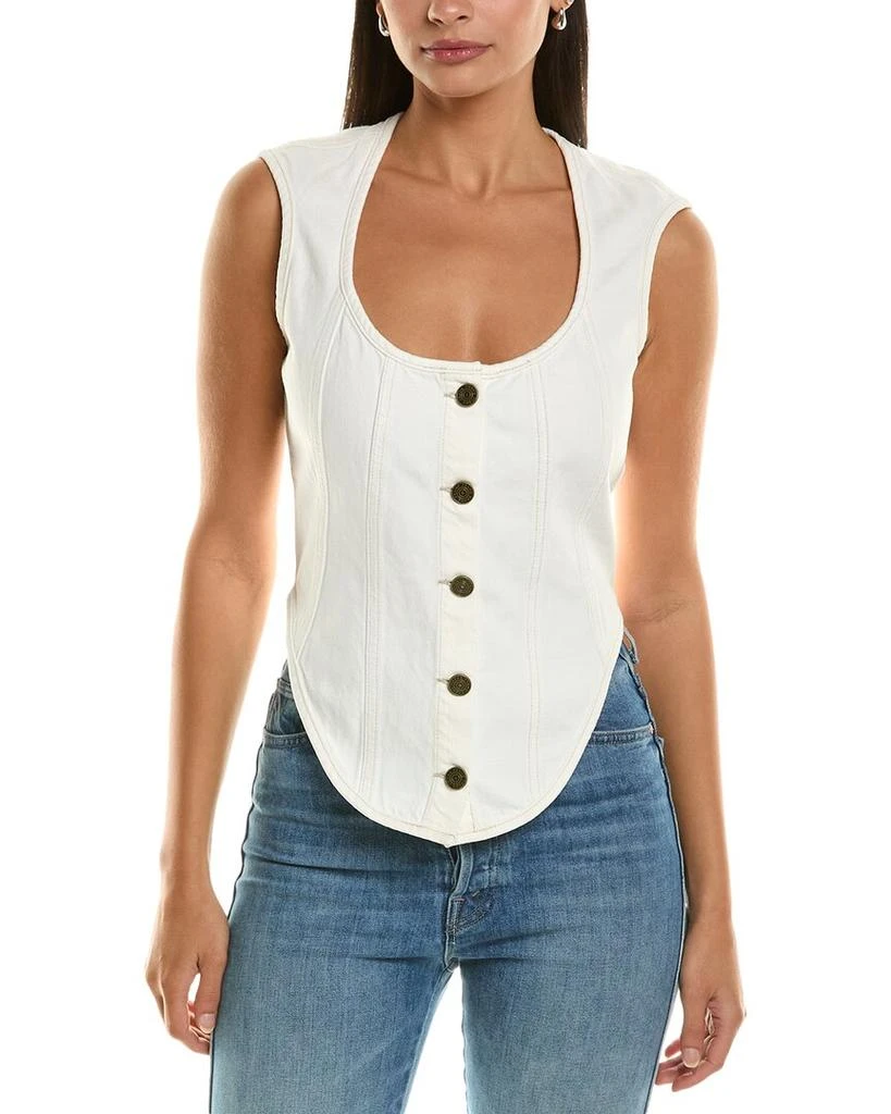 FRAME Seamed Top 1