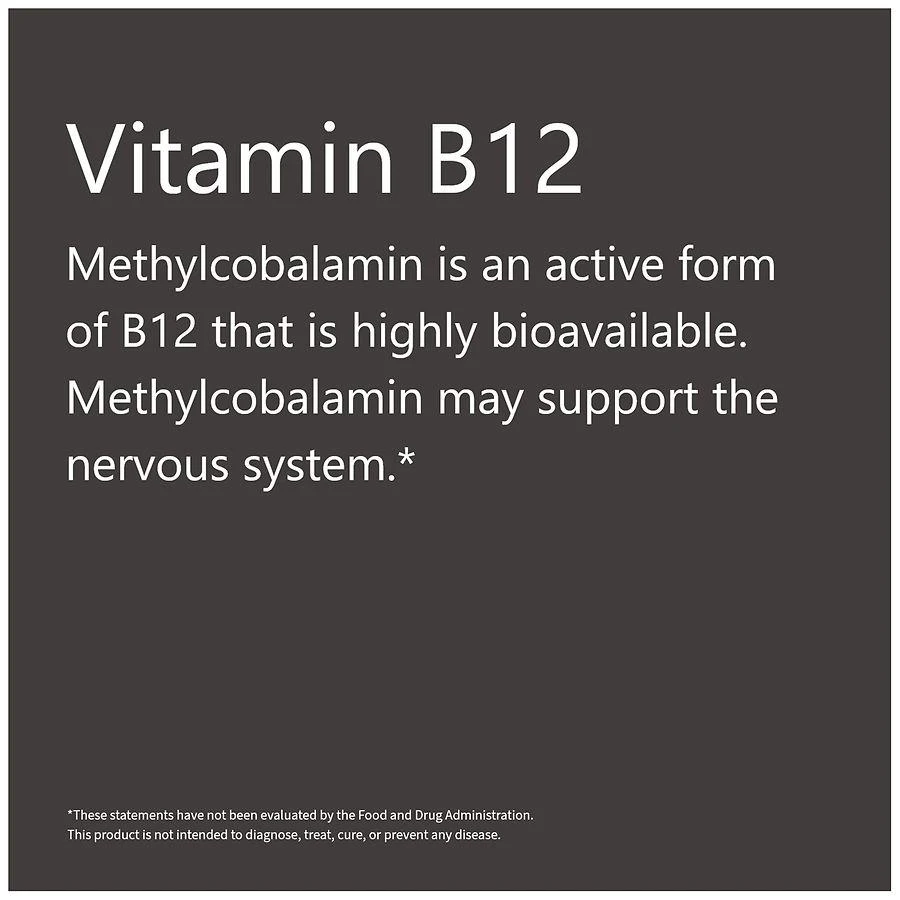 Walgreens Quick Dissolve Vitamin B12 5000 mcg Tablets (90 days) Natural Cherry 7
