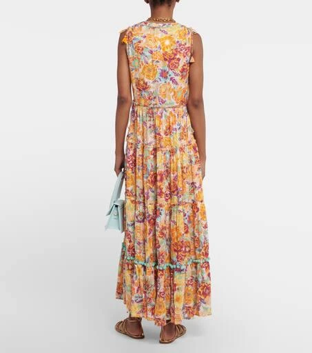 Poupette St Barth Ivy floral maxi dress 3