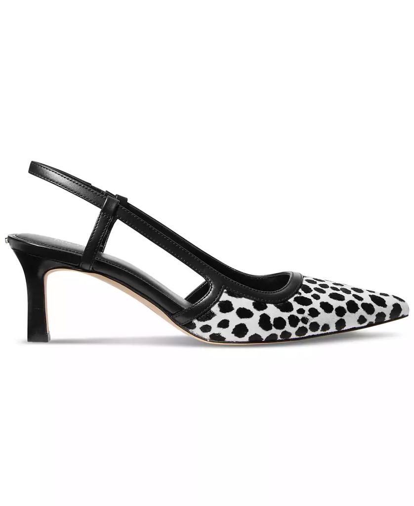 Michael Kors Women's Alora Pointed Toe Mid Heel Slingback Pumps