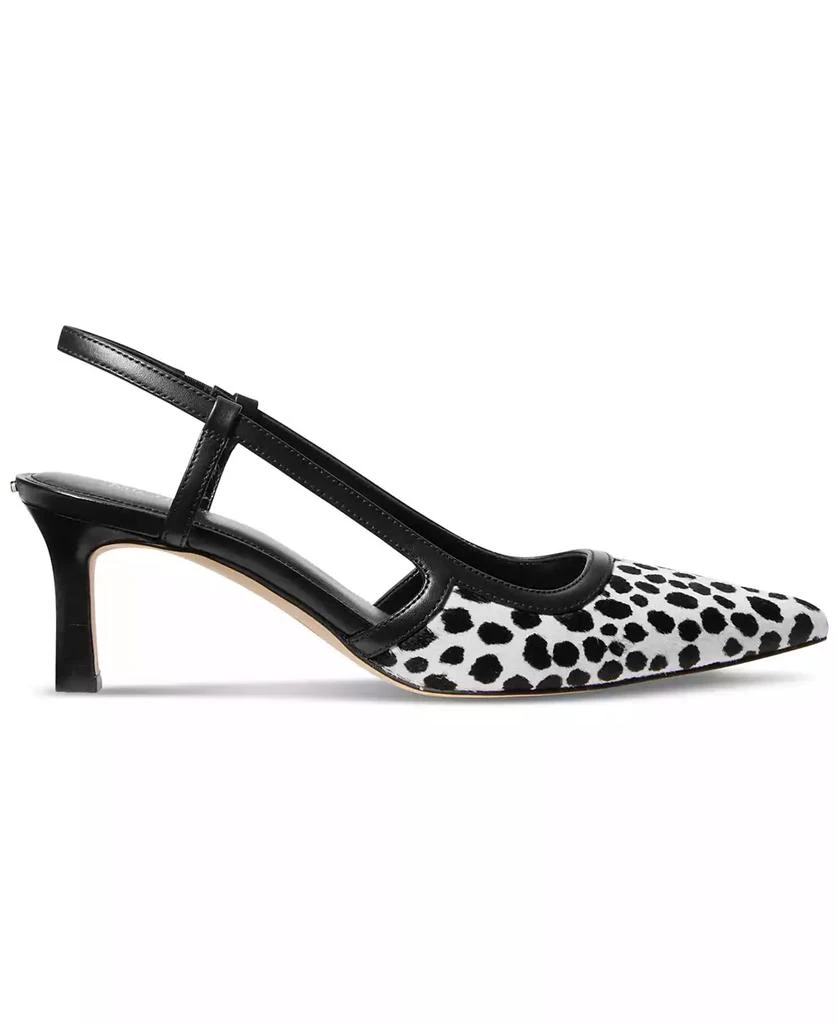 Michael Kors Women's Alora Pointed Toe Mid Heel Slingback Pumps 2
