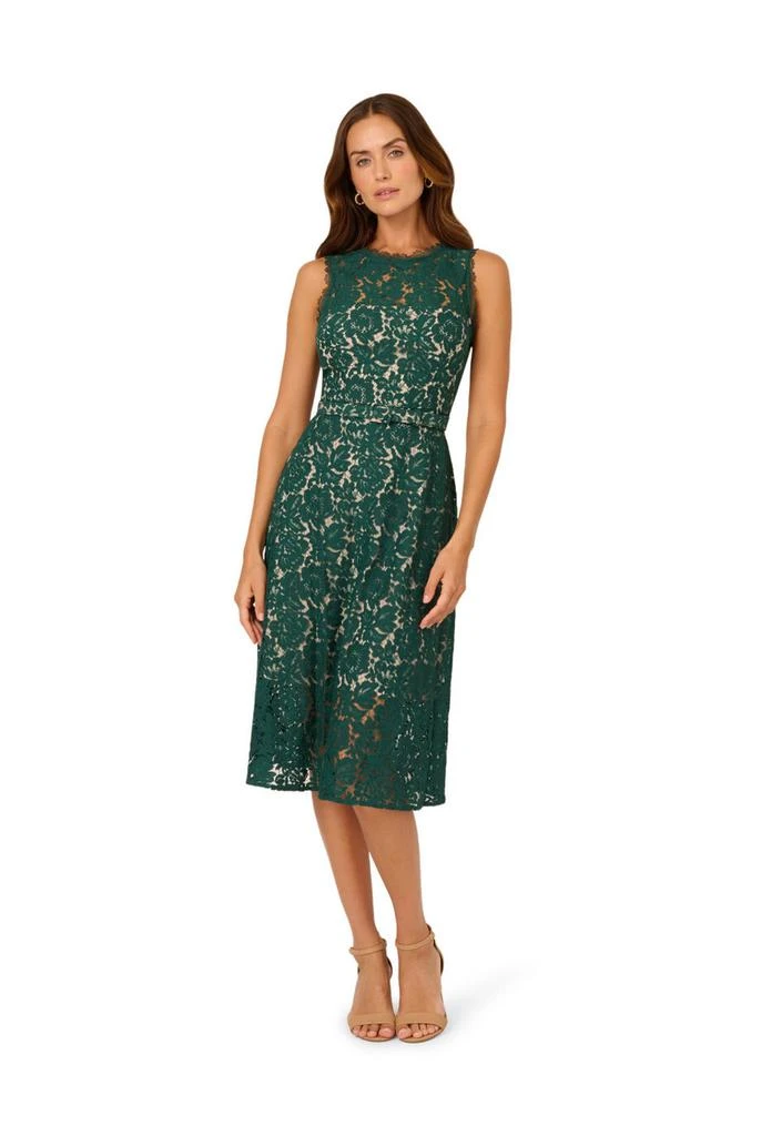 Adrianna Papell Lace midi dress 5