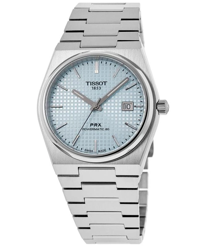 Tissot Tissot PRX Powermatic 80 Automatic Ice Blue Dial 35mm Steel Women's Watch T137.207.11.351.00 1