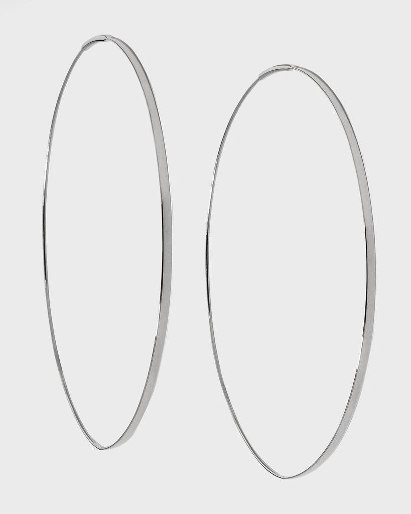 LANA Flat Magic 14K Gold Hoop Earrings