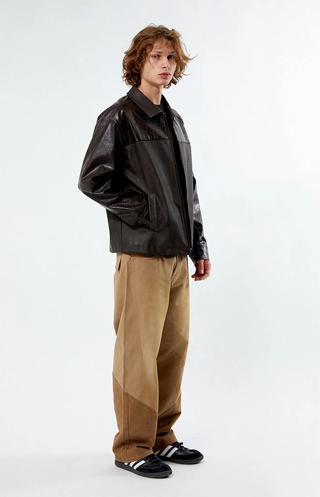 PacSun Faux Leather Textured Jacket 4