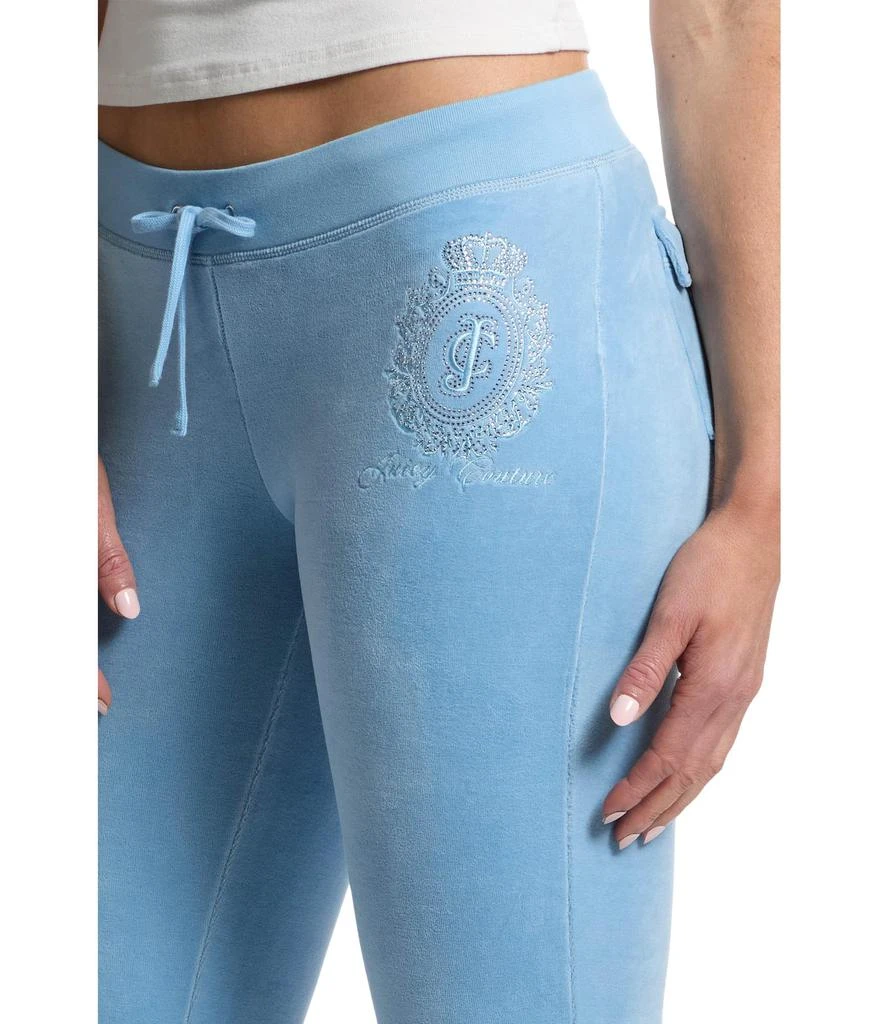 Juicy Couture Heritage Low Rise Snap Pocket Easy Fit Track Pants 4