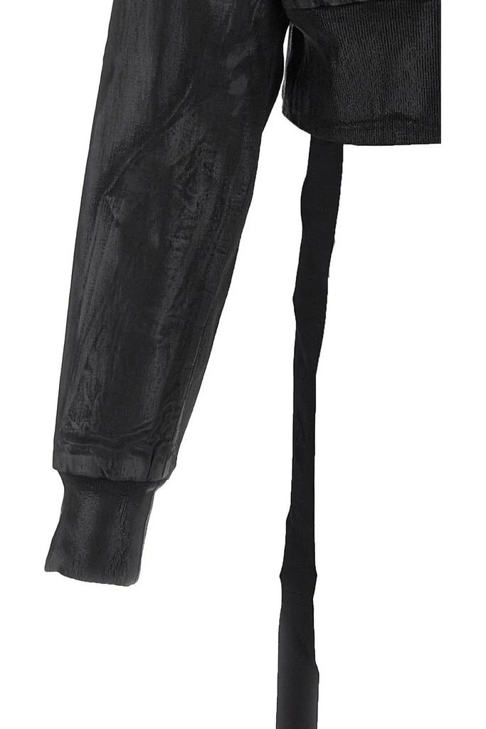 Rick Owens Rick Owens DRKSHDW Cropped Zipped Bomber Jacket 4