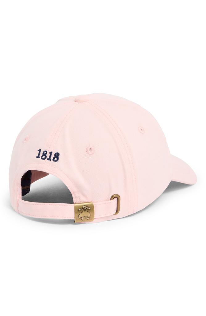 Brooks Brothers Logo Cotton Baseball Cap