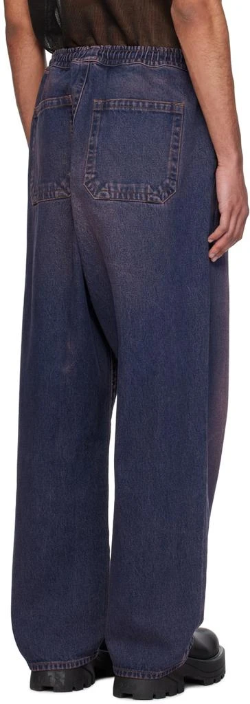 Y/Project Purple & Pink Faded Jeans 3