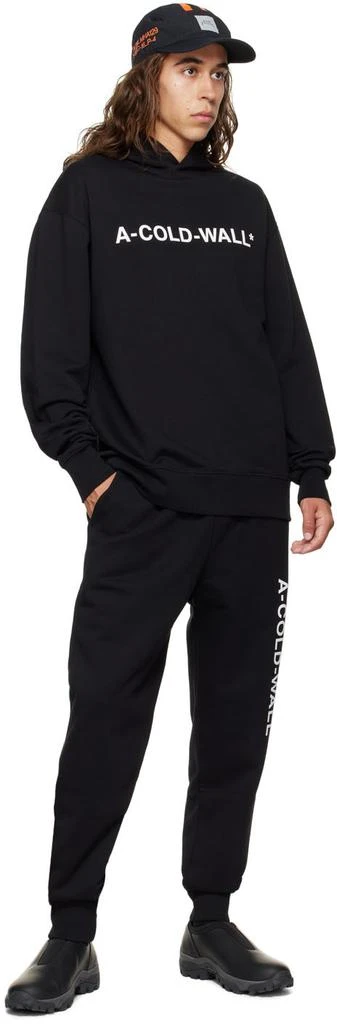 A-COLD-WALL* Black Bonded Hoodie 4