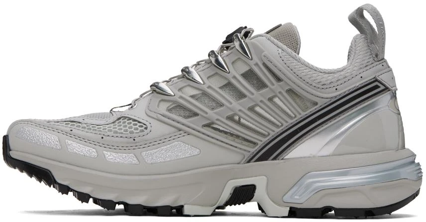 Salomon Gray & Silver Acs Pro Sneakers 3