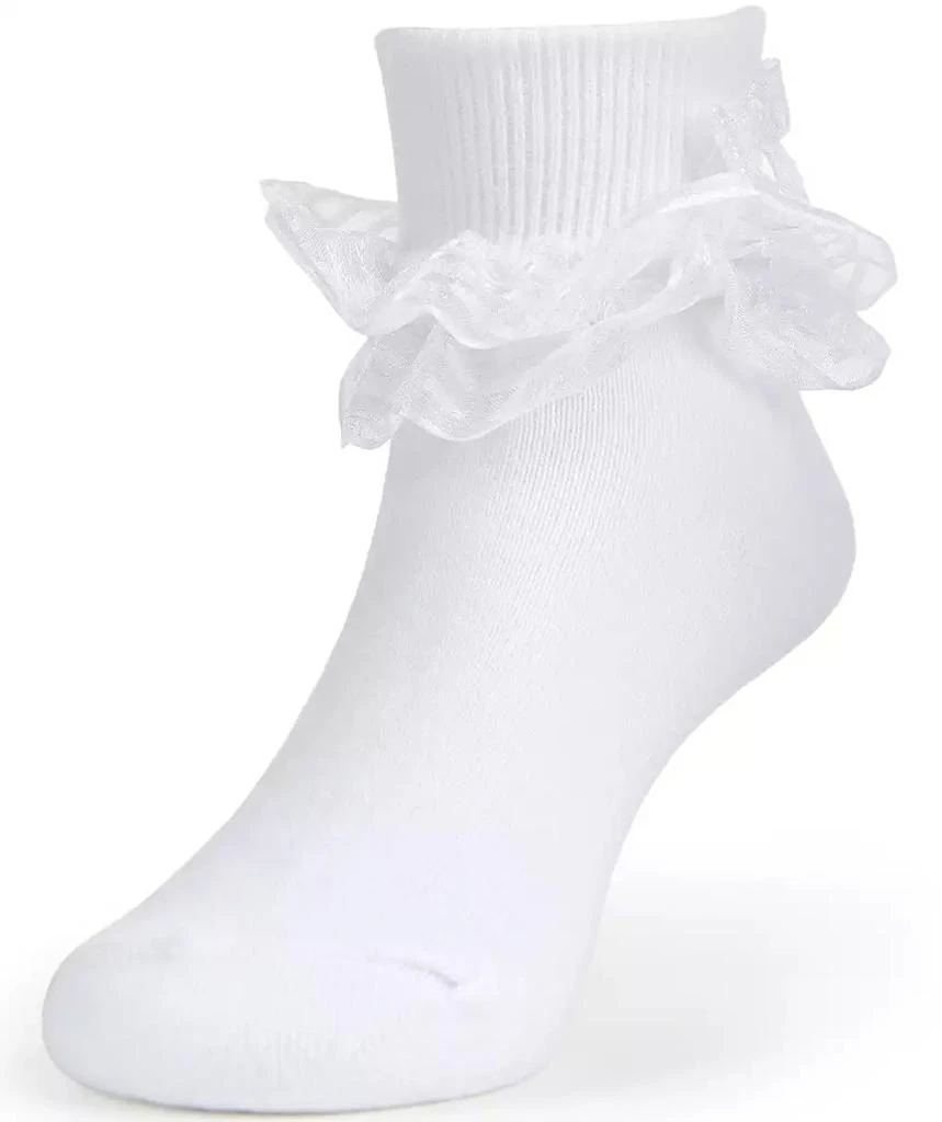 Trimfit 3-Pack Decorative Socks, Little Girls & Big Girls 6