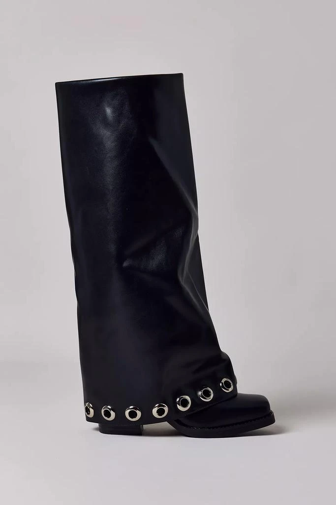 Azalea Wang Azalea Wang Elliot Grommet Fold-Over Boot 2