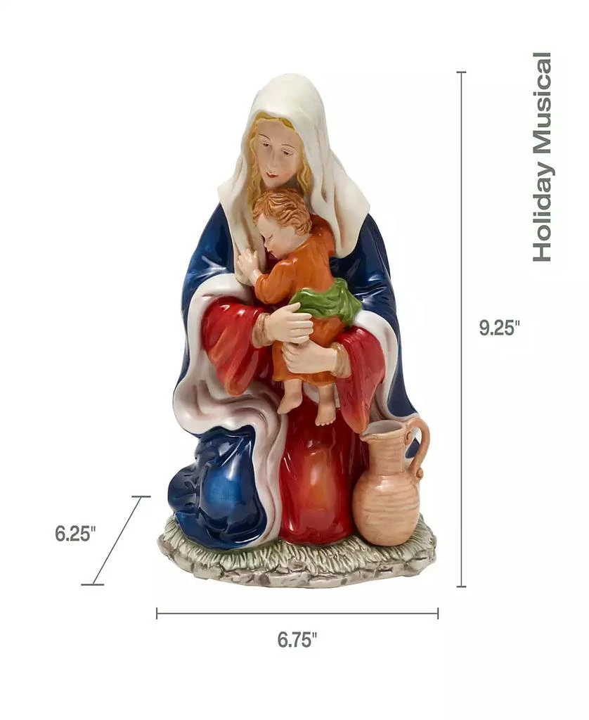 Fitz and Floyd Madonna and Child Figurine, 9.25-inch 2