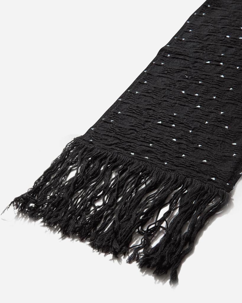 【KIKO KOSTANDINOV】25AW TARR SCARF Buy Kiko Kostadinov Tarr Fringed Throw Scarf 'Black/Brown