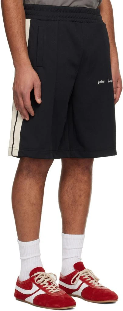 Palm Angels Black Classic Logo Track Shorts 2