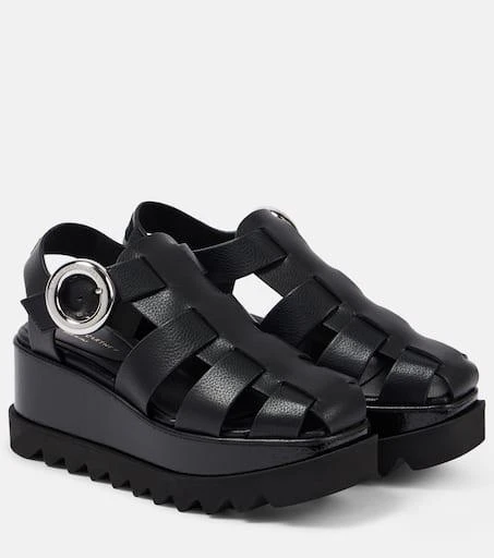 Stella McCartney Elyse platform fisherman sandals 1