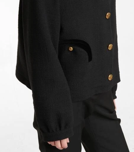 BLAZÉ MILANO Gliss cotton-blend bouclé jacket 5