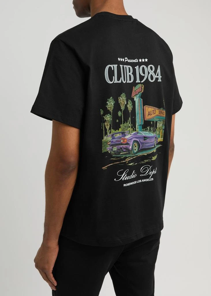 CLUB 1984 LA Auto printed cotton T-shirt 3