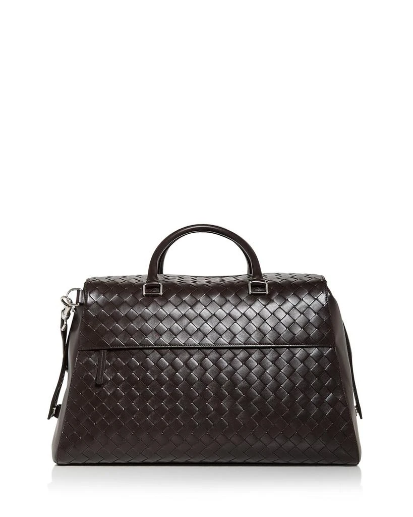 Bottega Veneta Zip Tape Intrecciato Leather Weekender Bag 3