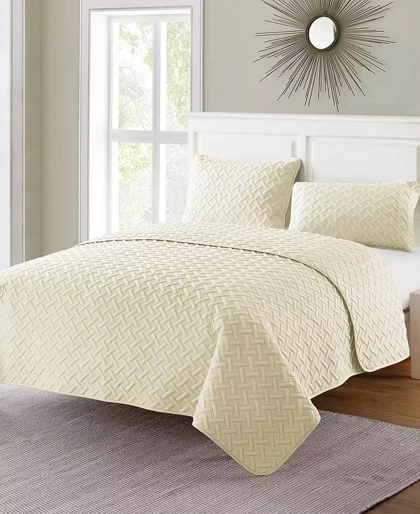 VCNY Home Nina Embossed 3-Pc.Quilt Set 5