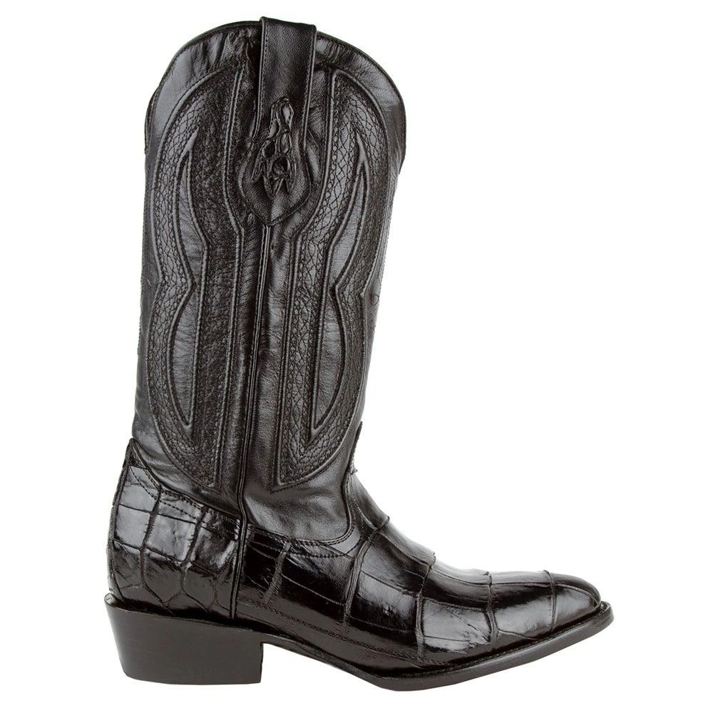 Ferrini Stallion Alligator Round Toe Cowboy Boots