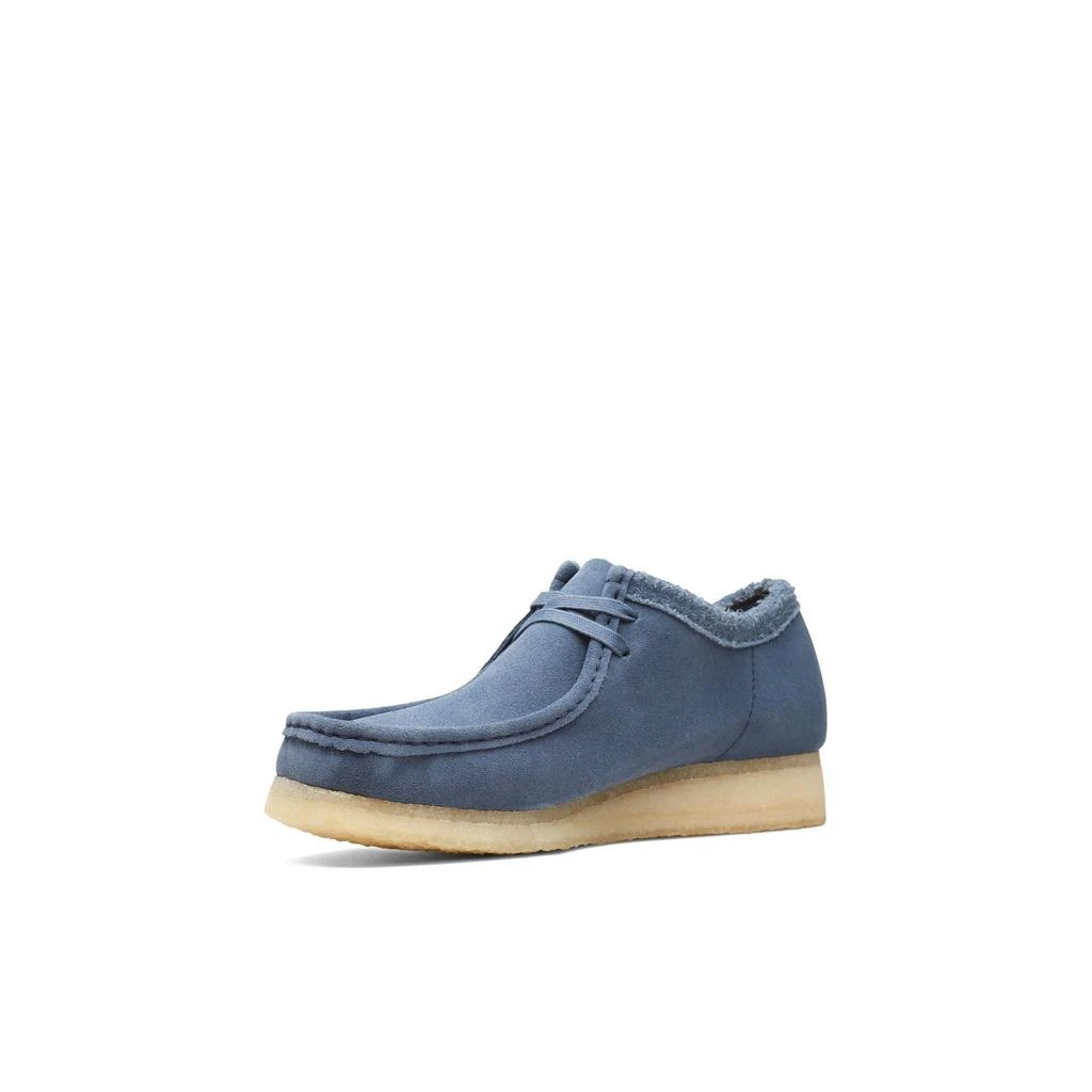 Clarks Clarks - Chaussures Wallabee - Blue Suede - Homme 4