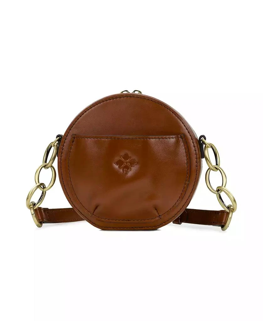 Patricia Nash Owl Tooled Leather Devonia Round Crossbody Bag 2