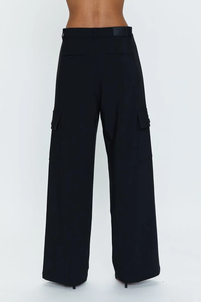 Pistola Denim Brynn High Rise Relaxed Cargo - Black 4